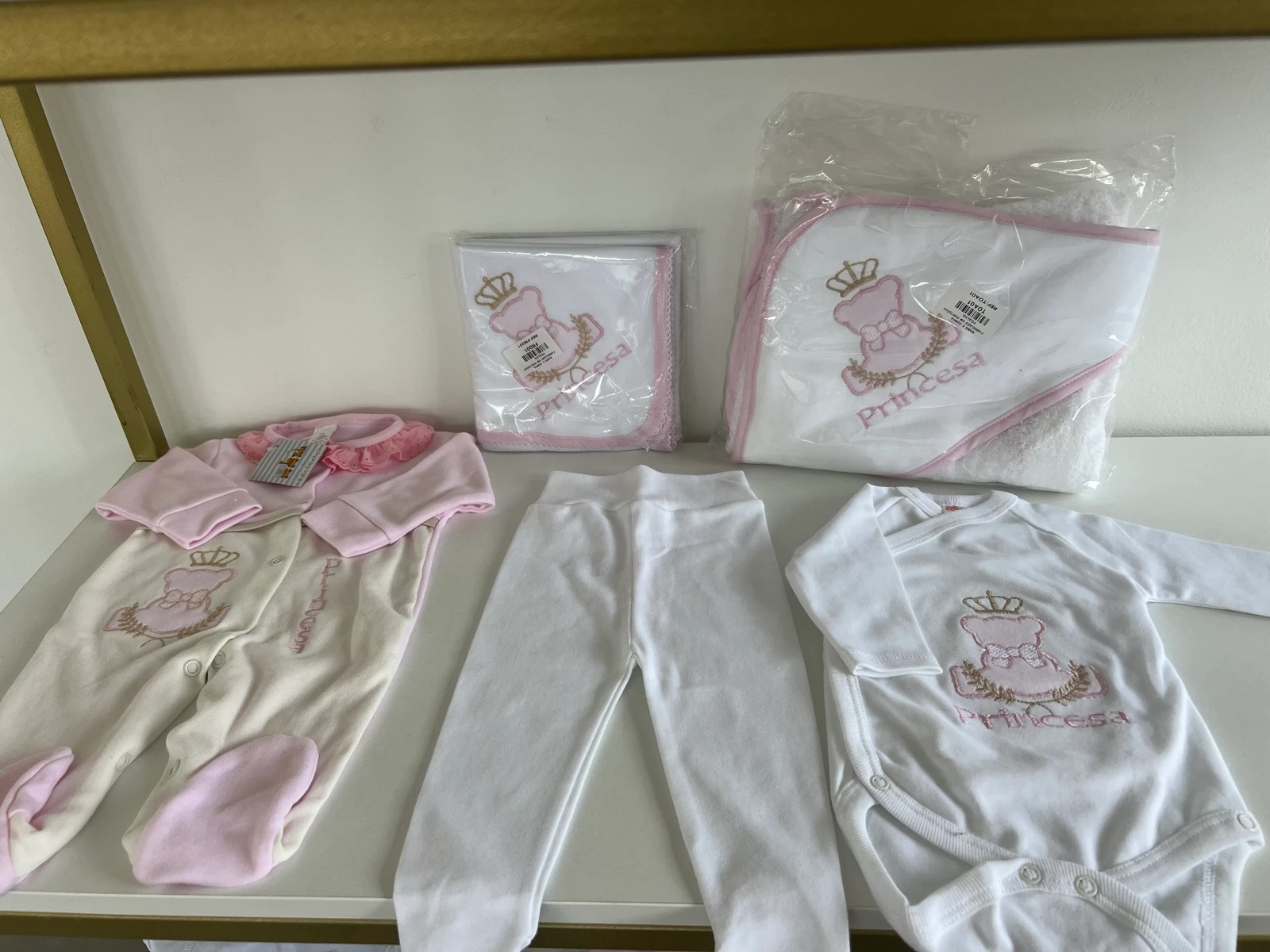 Kit bébé « Princesse » rose 